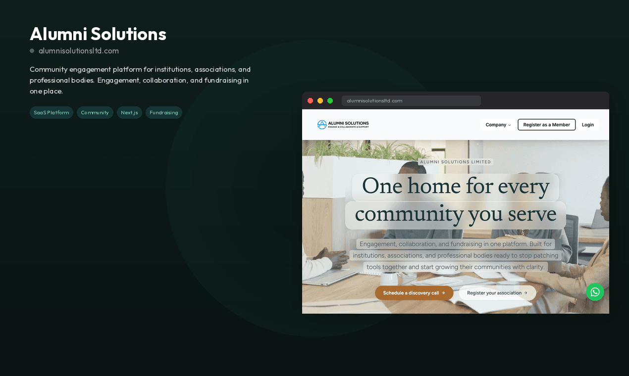 Alumni Solutions